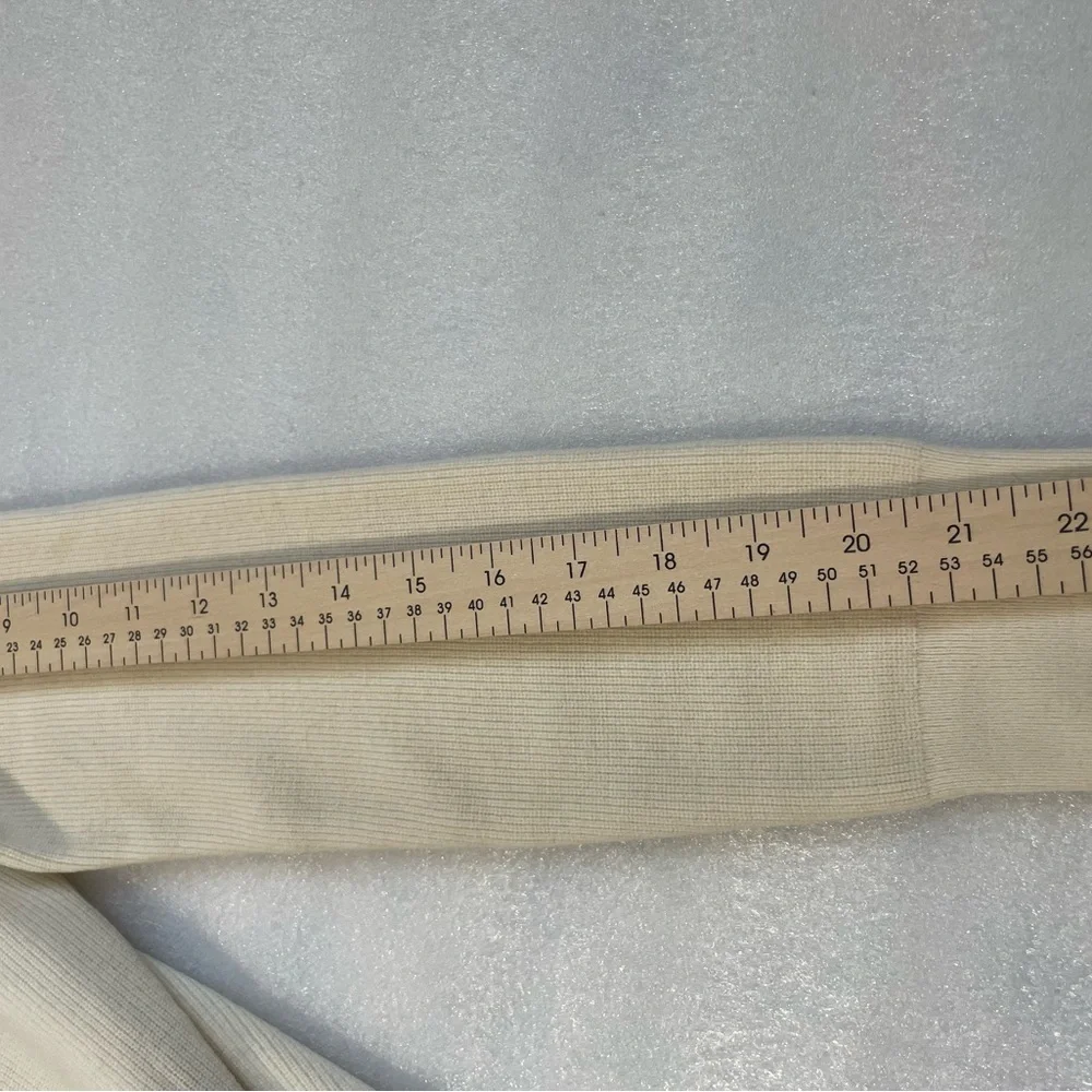 J. Crew Cream Crew Neck Sweater